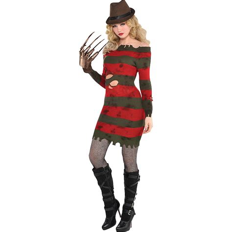 freddy krueger costume halloween|sexy freddy krueger costume women.